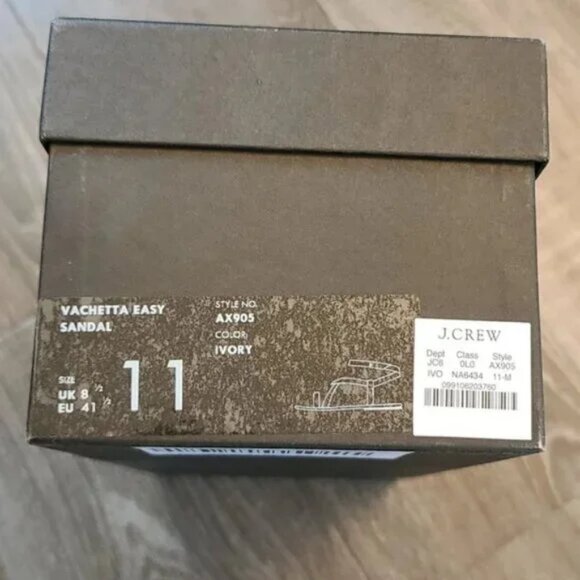 J.Crew strappy Sandals in vachetta leather - Picture 4 of 4